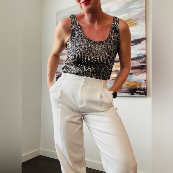 ZARA Pleated Belted Pants - Picture 17 of 17